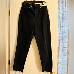 H&M Black Mom Jeans